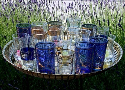 orientalische Gläser aus Marokko